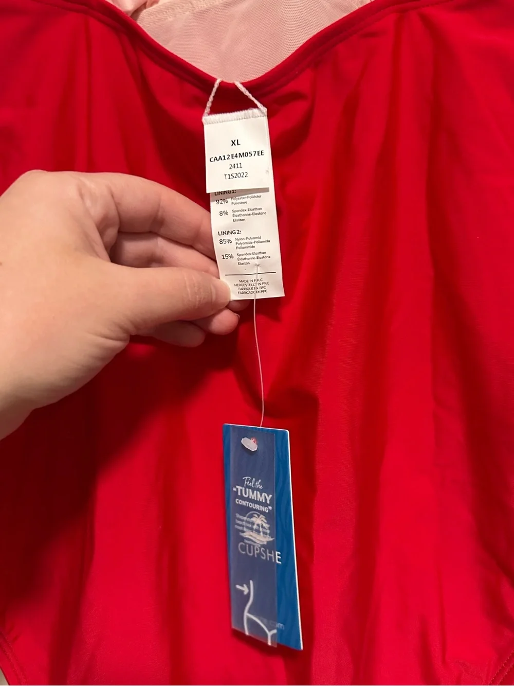 Cupshe nwt cherry